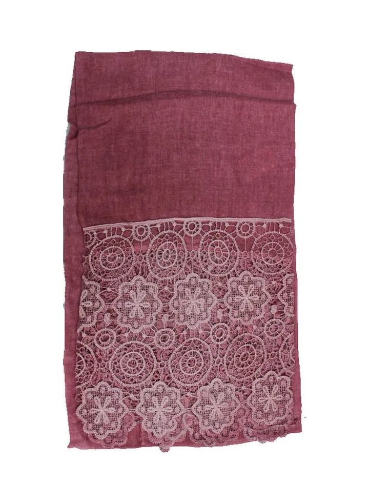 Classic Traditional Hijab Red/White
