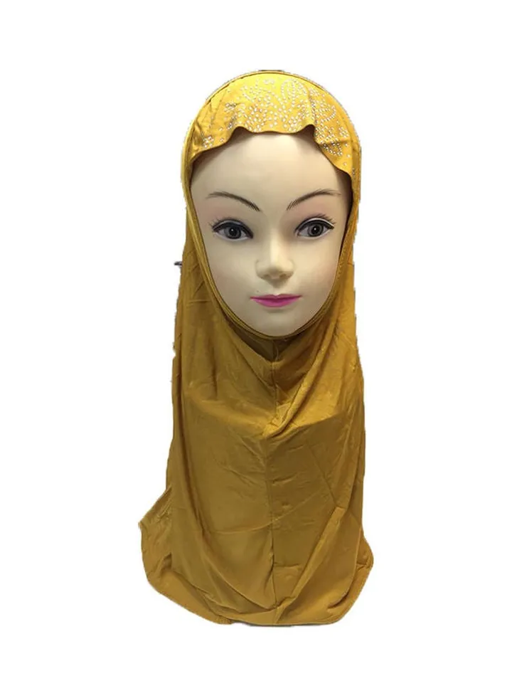 Classic Design Hijab Gold