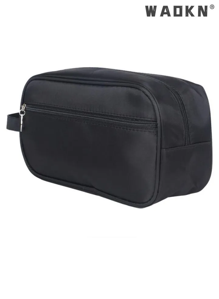 Outdoor Wash Bag Portable Storage Bag Waterproof Clutch Bag Large Capacity Makeup Cosmetic Handbag Packing Organizers for Men Women Travel Business Trip Travel Toiletry Bag Bathroom Bag Black