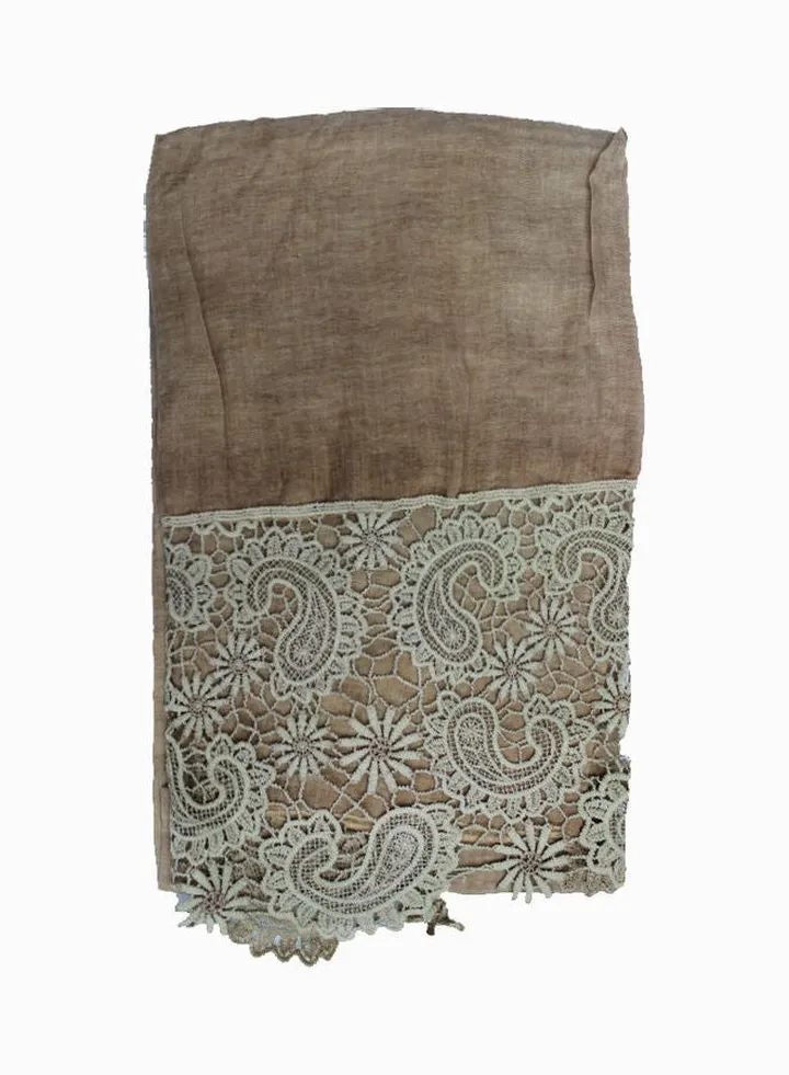 Classic Traditional Hijab Brown