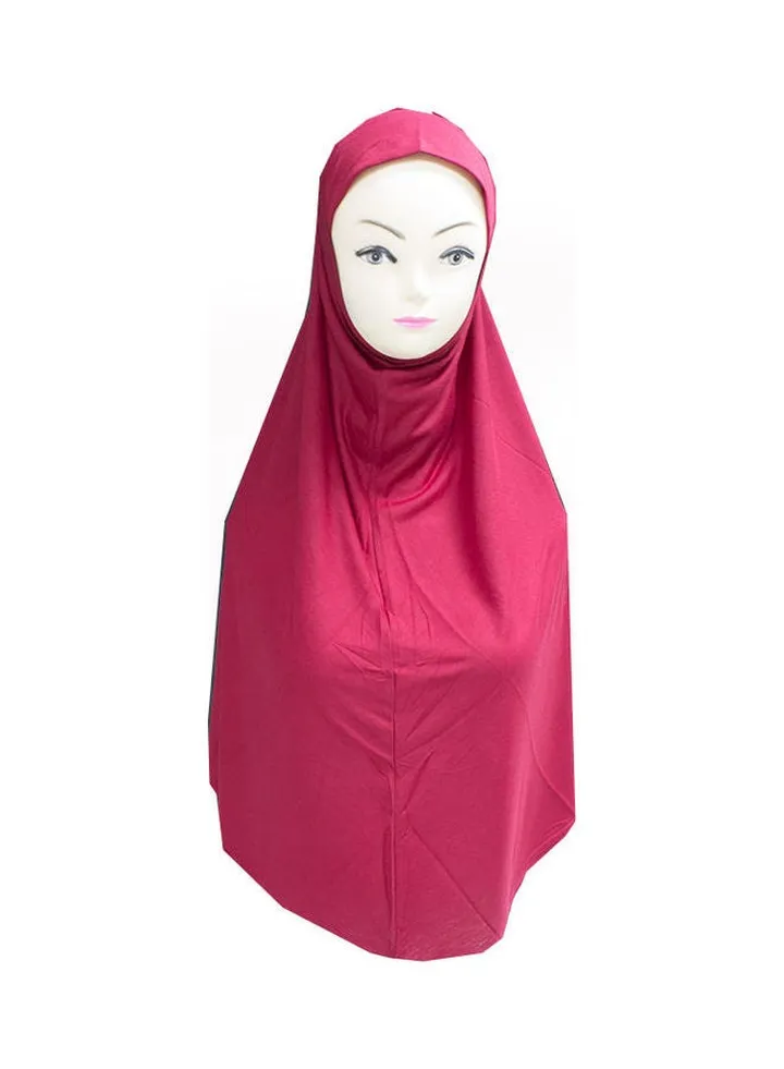 Classic Design Hijab Red