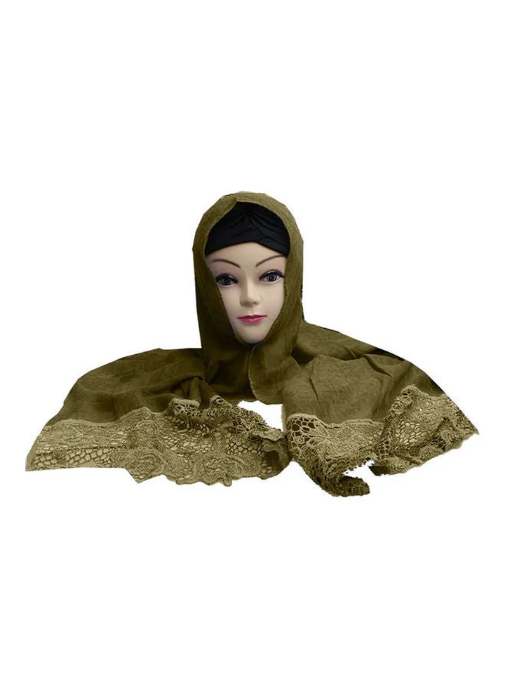 Classic Traditional Hijab Green