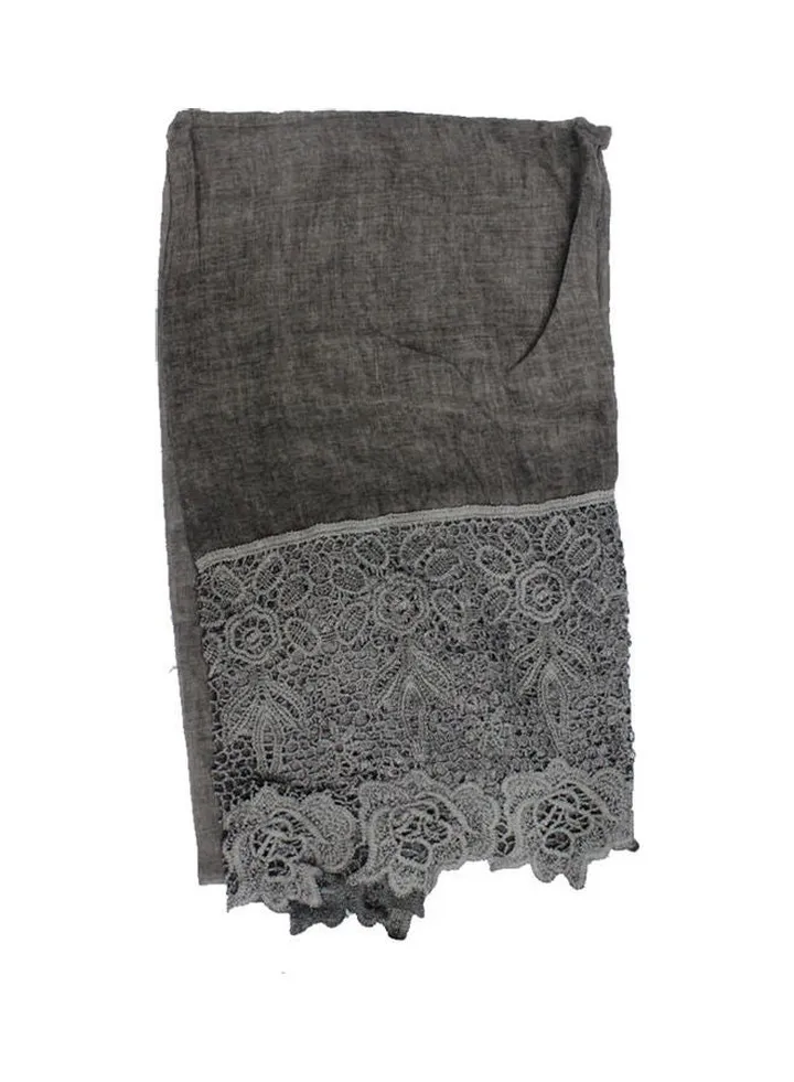 Classic Stylish Hijab Dark Brown