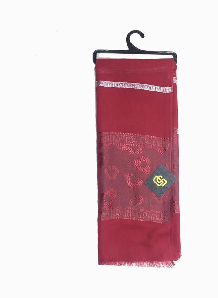 Classic Traditional Hijab Red