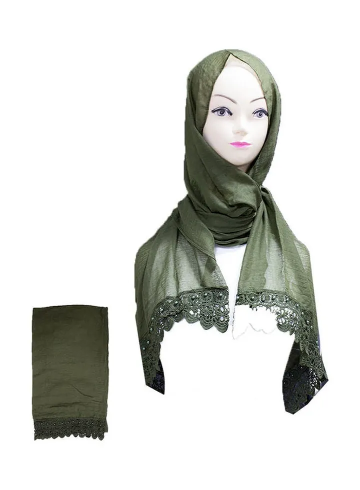 Classic Design Hijab Green