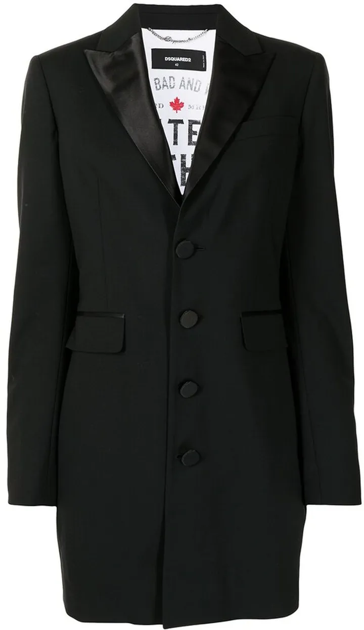 Suit Jacket Mini Dress
