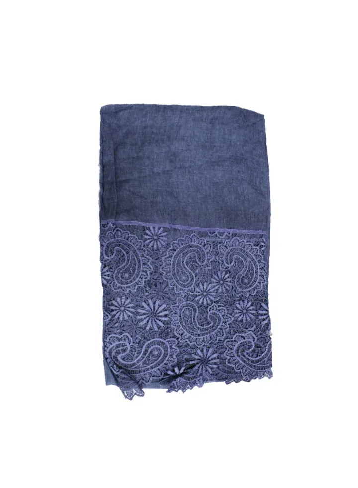 Classic Traditional Hijab Blue