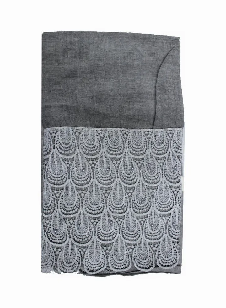 Classic Traditional Hijab Grey