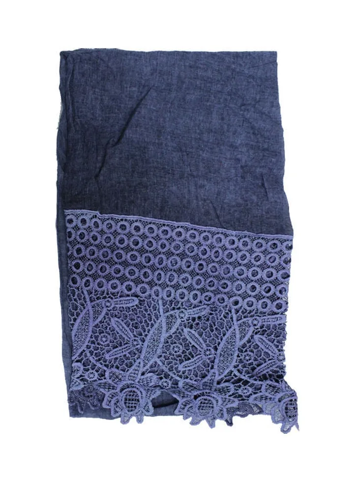 Classic Traditional Hijab Blue