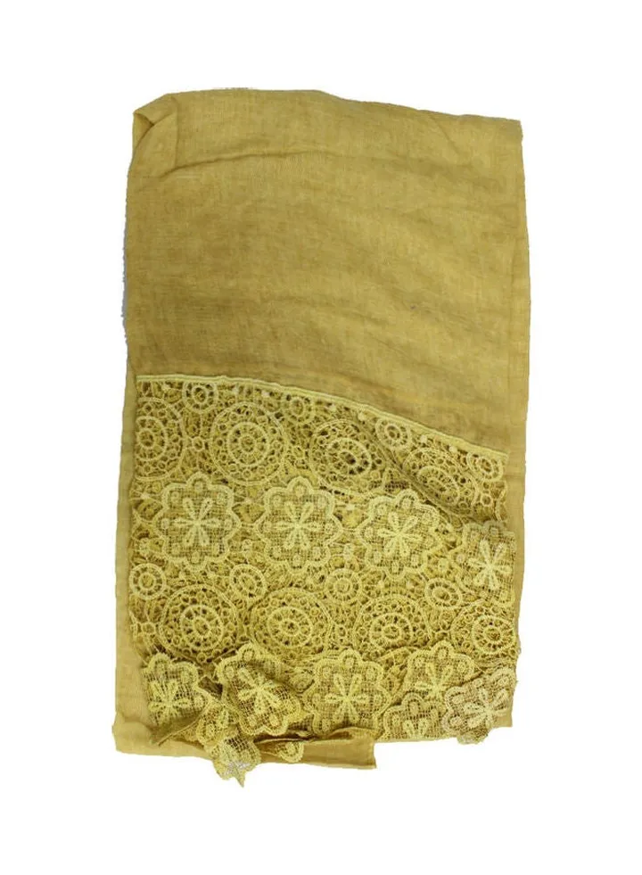 Classic Traditional Hijab Yellow