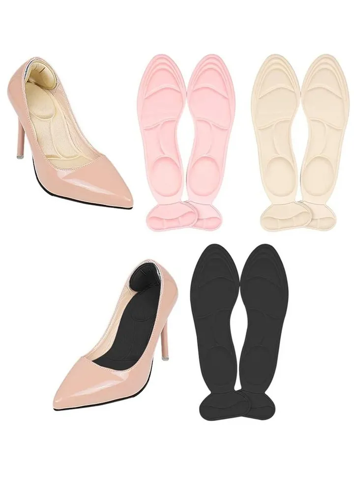 3 Pairs High Heel Insoles Sponge Shoes Pads