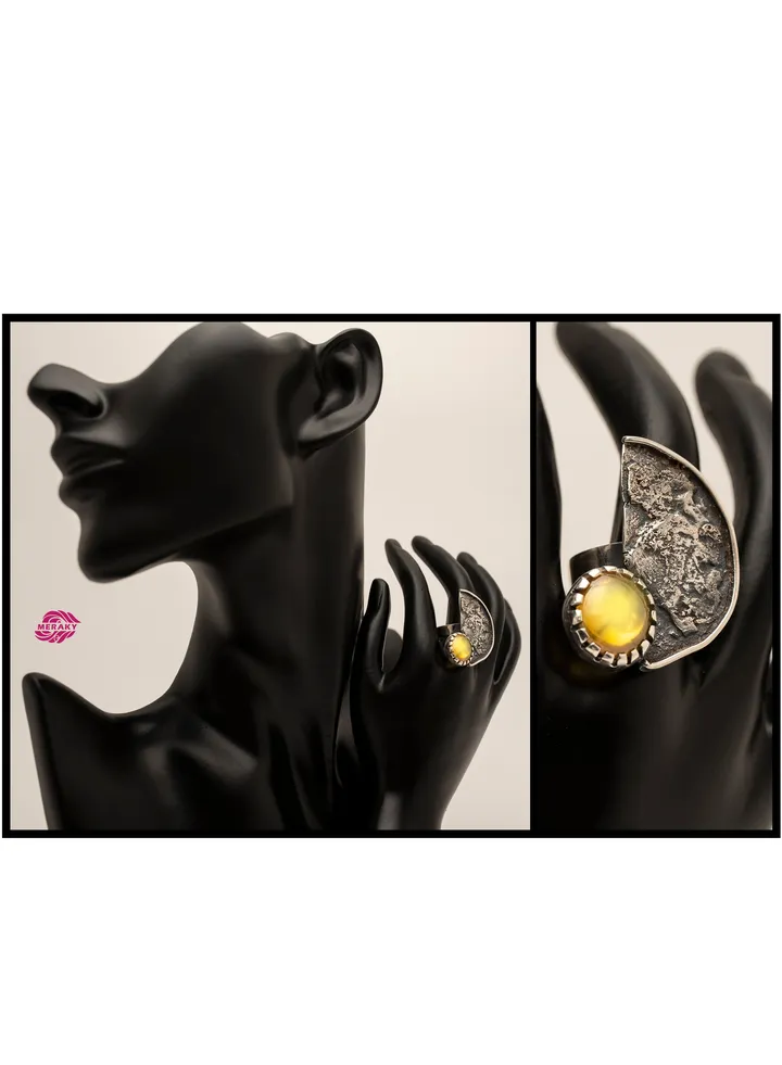 Moonland silver ring 950