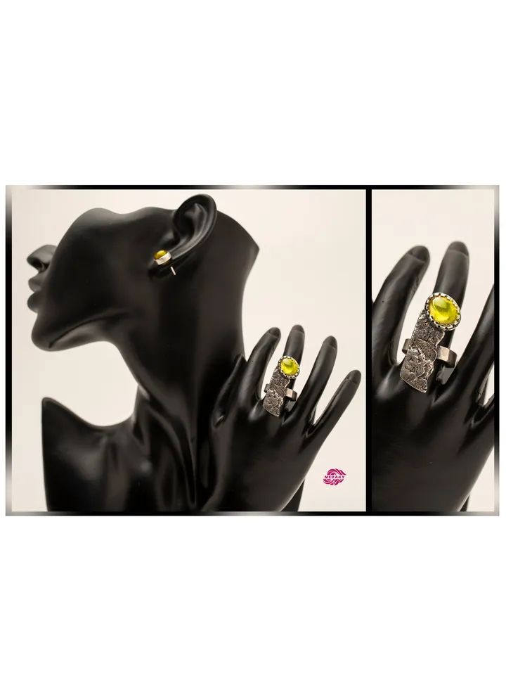 moonland ring 950 . silver