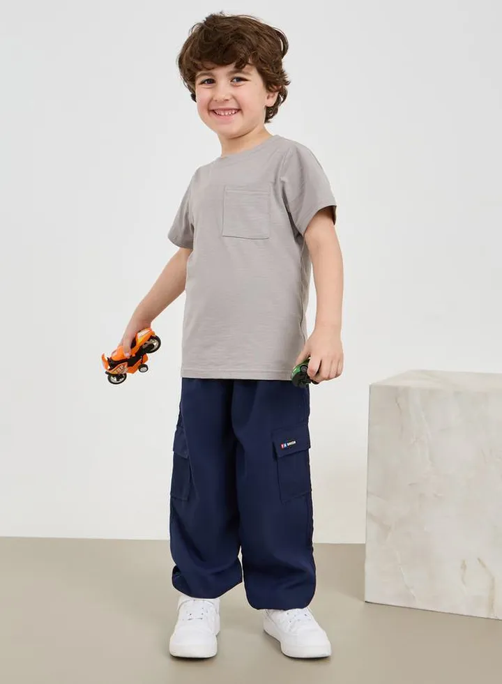 Patch Detail Cargo Pocket Pant