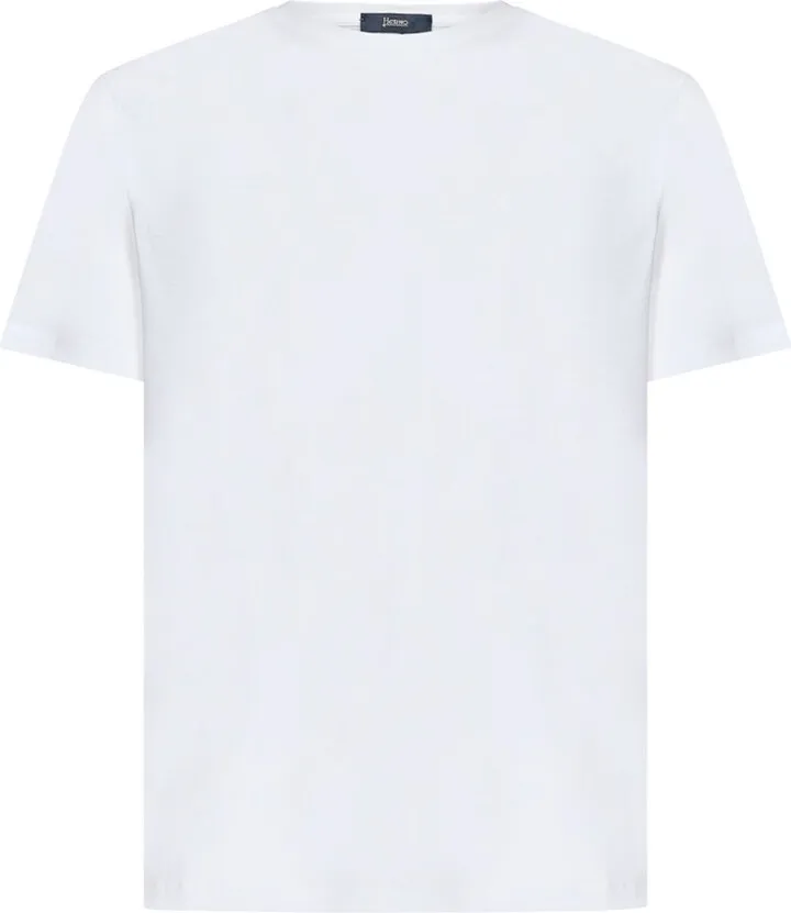 Herno Logo-Plaque Crewneck T-Shirt
