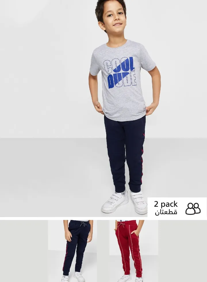 2 Packs Joggers Set For Boys