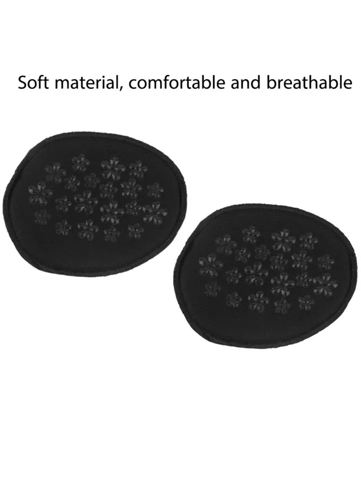 Soft Thickened High Heels Forefoot Cushions for Women Black