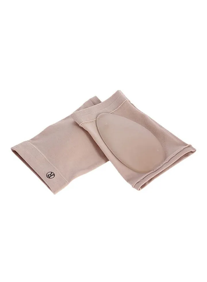 Health Care Shoe Gel Therapy Silicone Anti Fatigue Massage Insoles Beige