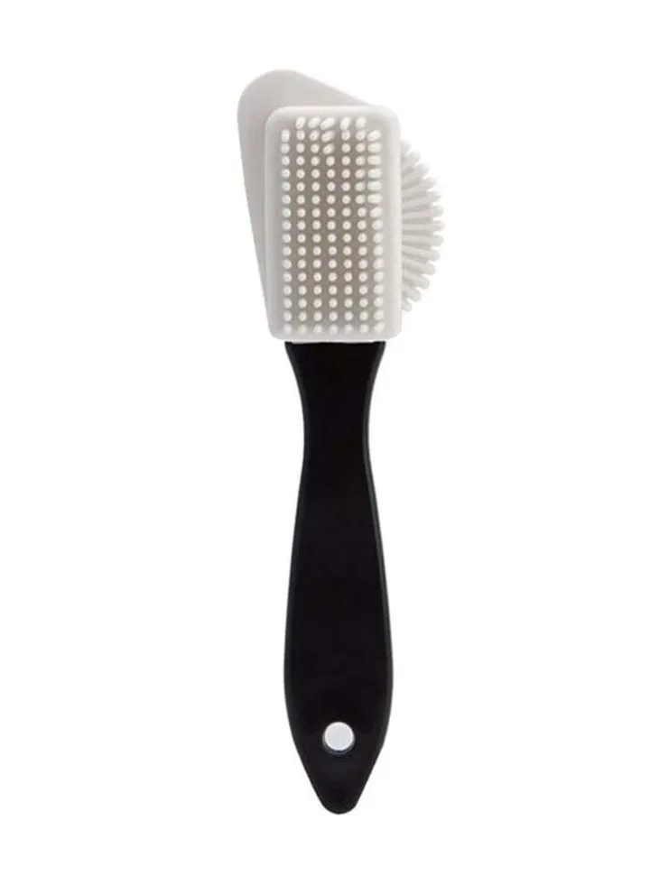 Portable Boot Cleaning Brush White/Black
