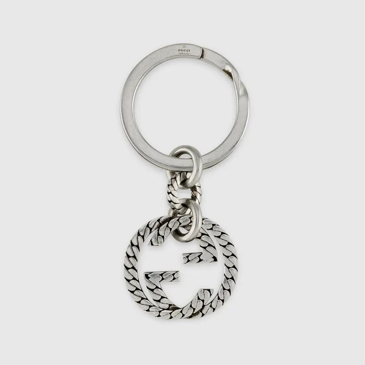 Interlocking G keychain