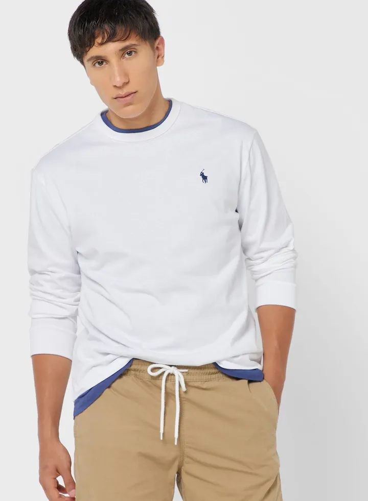 Classic Fit Jersey Long-Sleeve T-Shirt