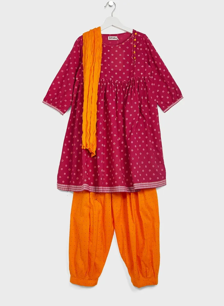 Kids Kurti Salwar Set