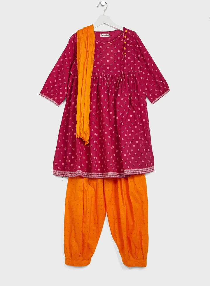 Kids Kurti Salwar Set