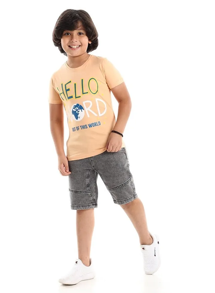 " Out Of This World " Cotton T-Shirt _ Simon