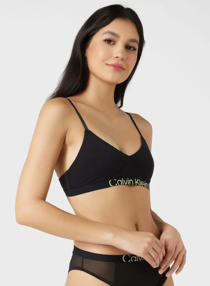 Strappy Logo Band Bra