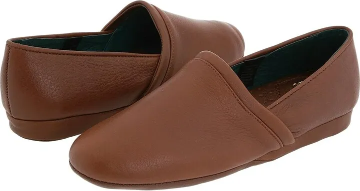 L.B. Evans Aristocrat Opera (Brown Leather) Men's Slippers