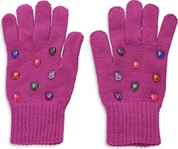 Lele Sadoughi Jelly Heart Gloves