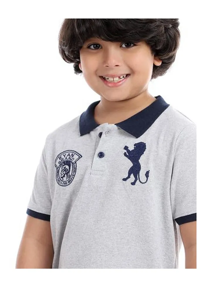 Boys Polo T-shirt with Print