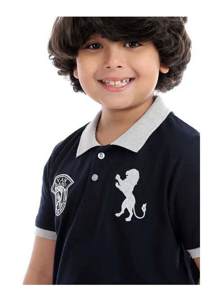 Boys Polo T-shirt with Print