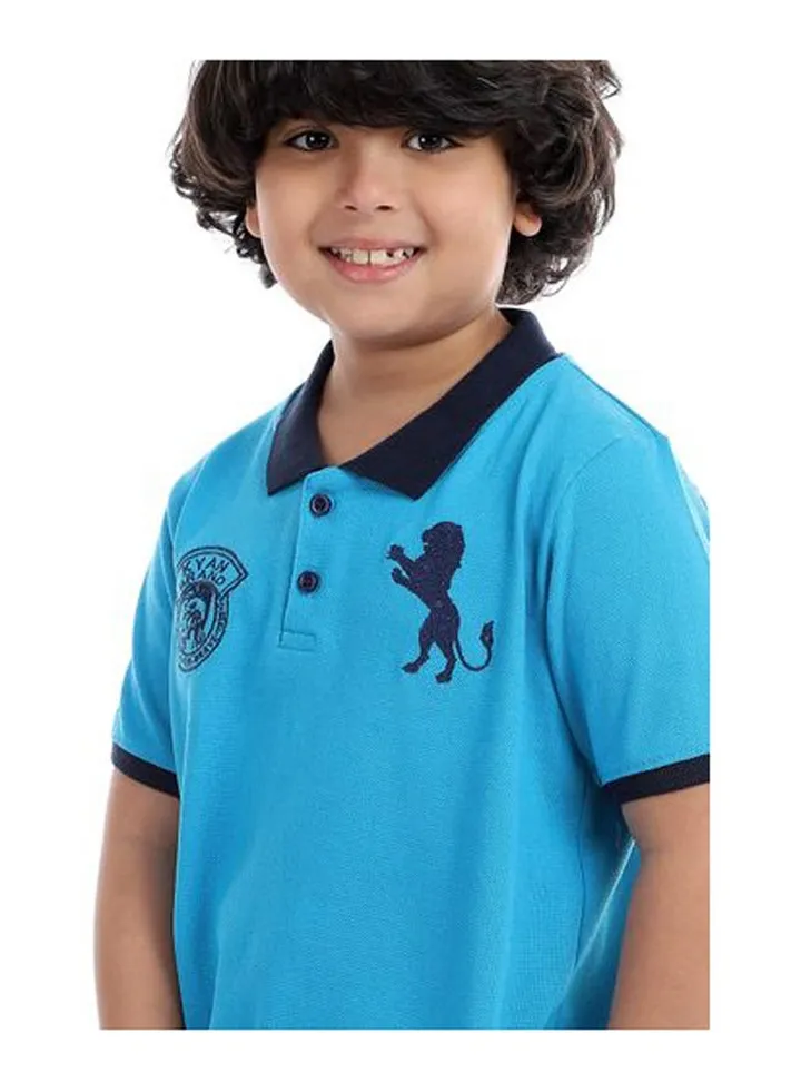 Boys Polo T-shirt with Print