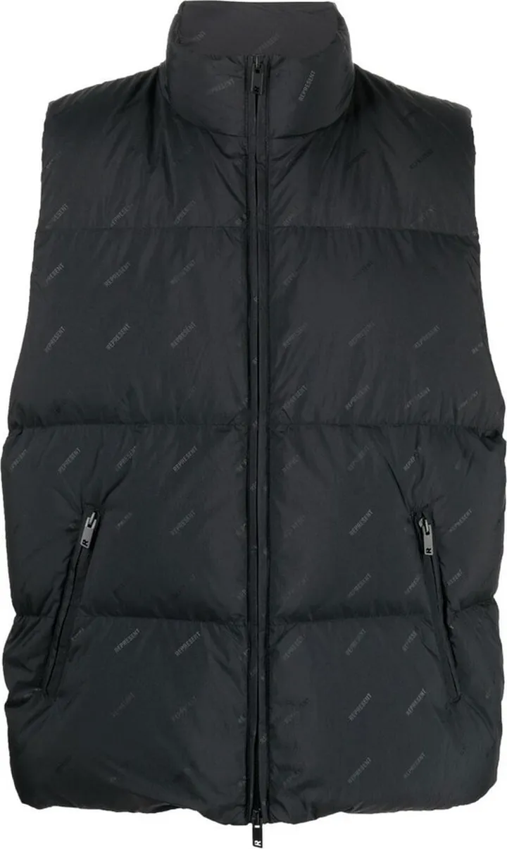 Padded Zip-Front Gilet