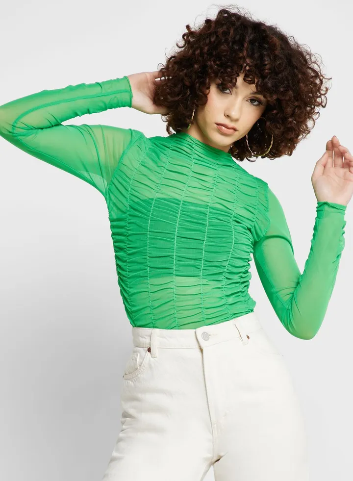 High Neck Top