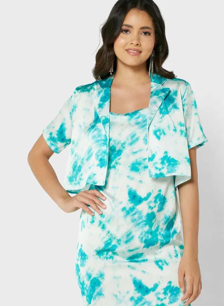 Tie-dye Print Shirt