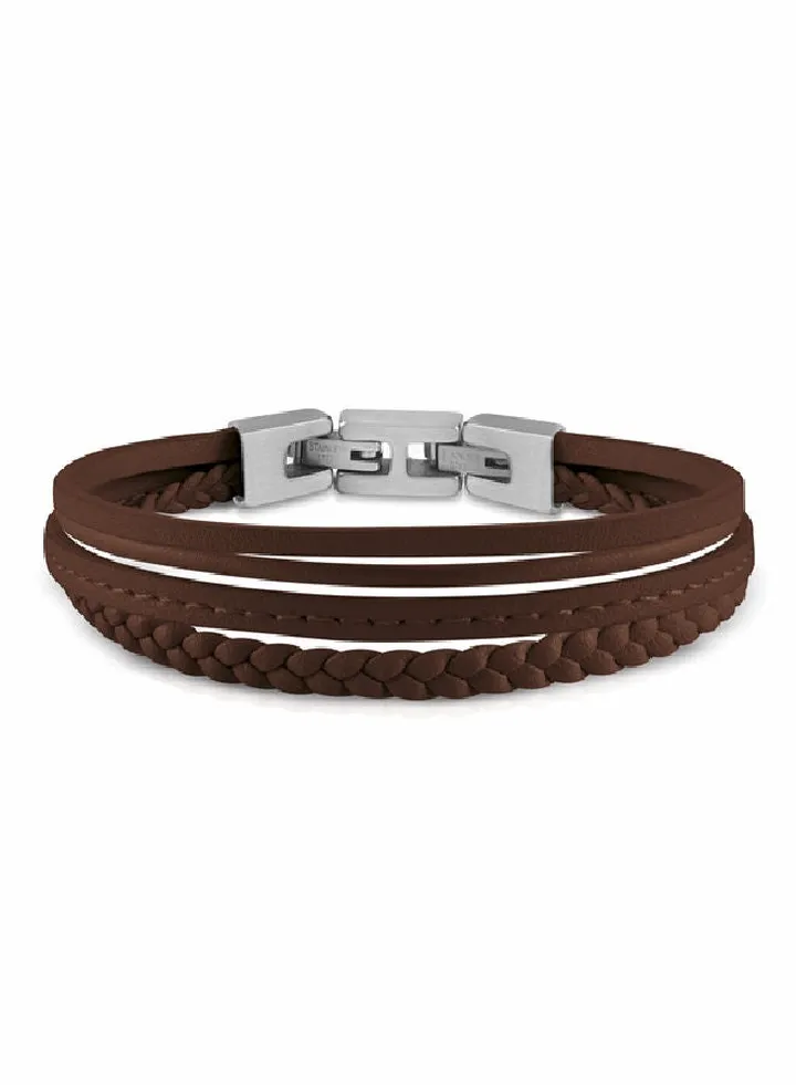 Brown Multi Strap Bracelet