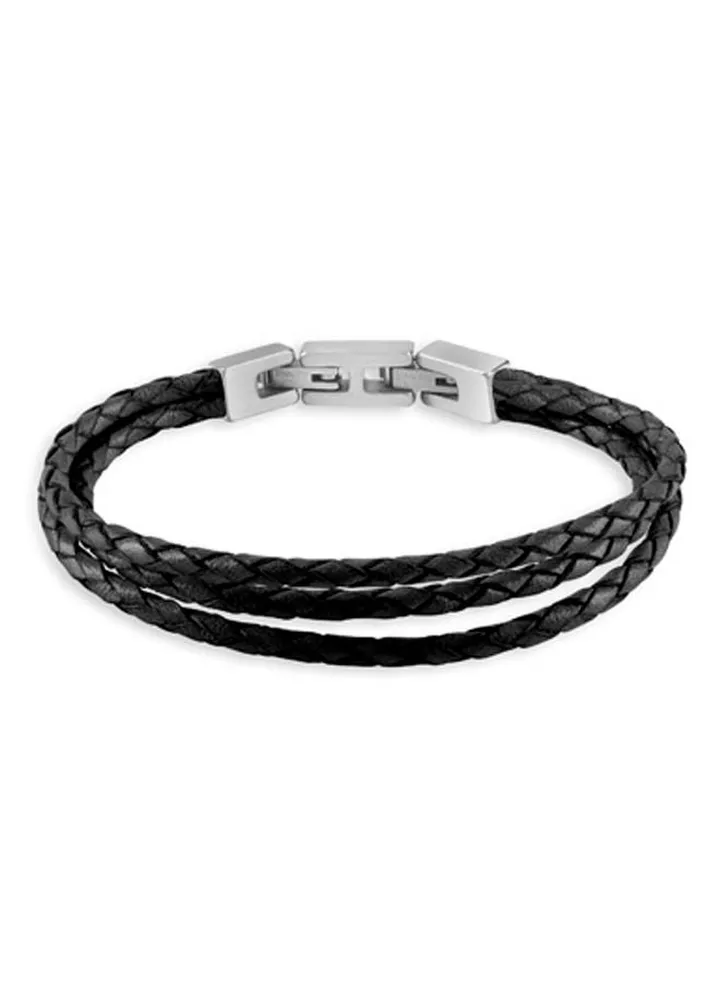 Black Multi Straps Bracelet