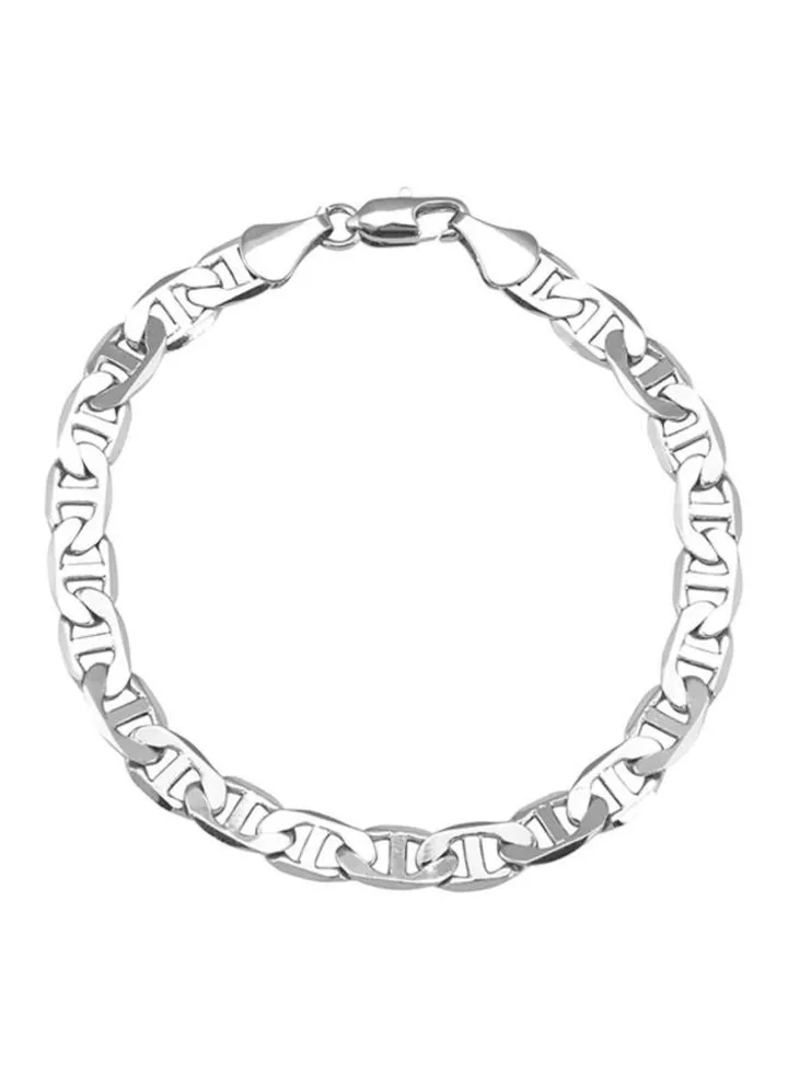 Rhodium Plated Bracelet