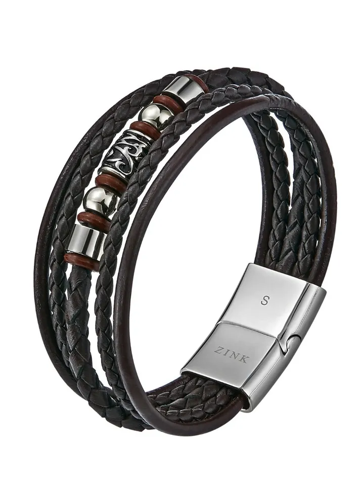 ZJBC019LPBR ZINK Men's Bracelets