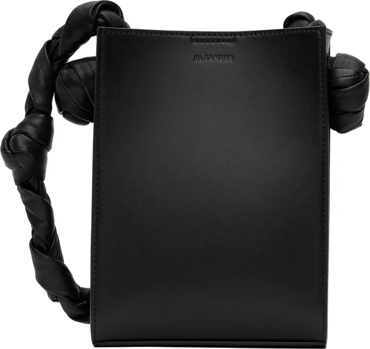 Jil Sander Black Small Tangle Shoulder Bag