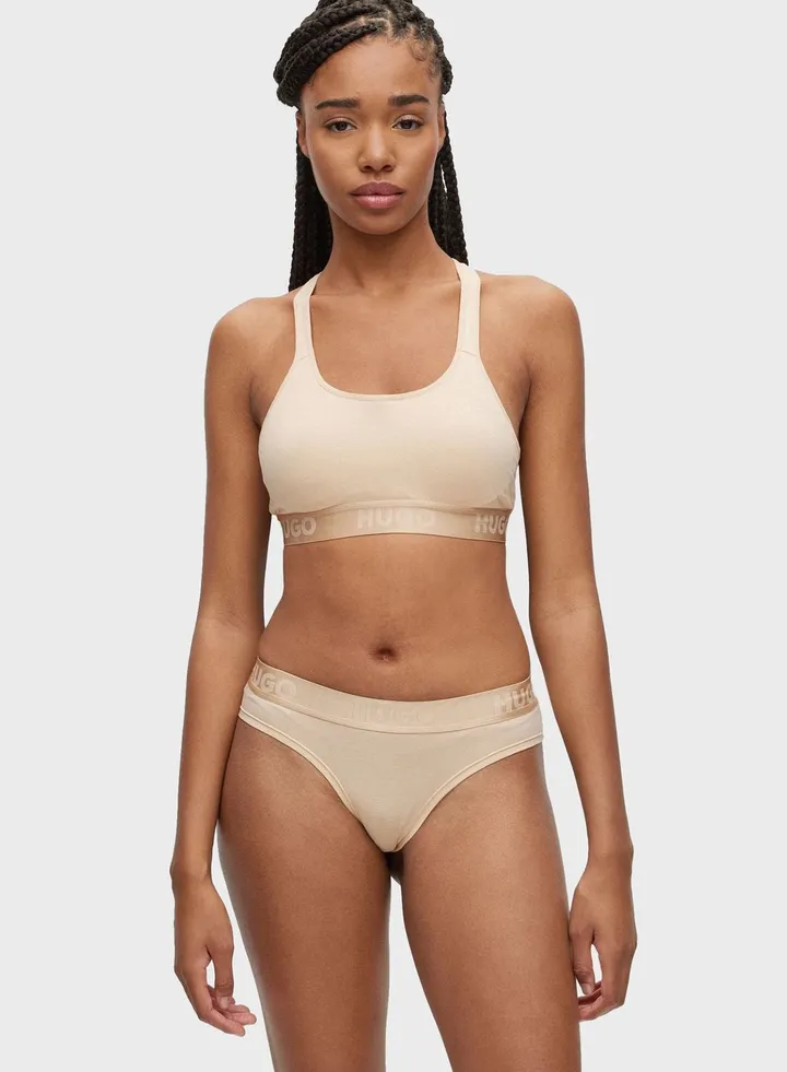 Logo Band T-Shirt Bra