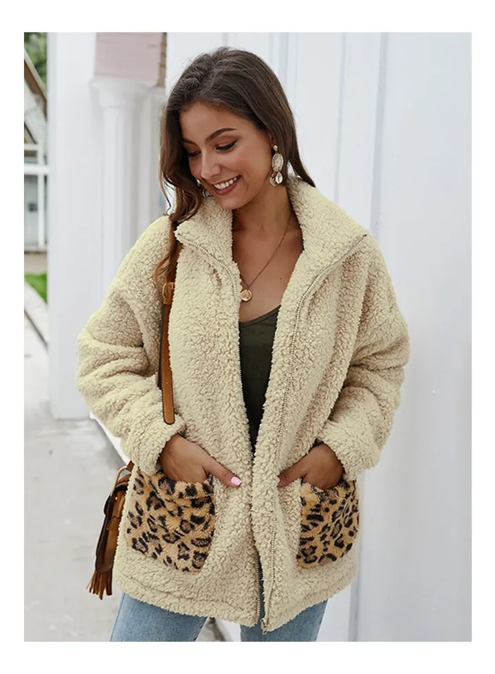 Long Sleeve Jacket Beige