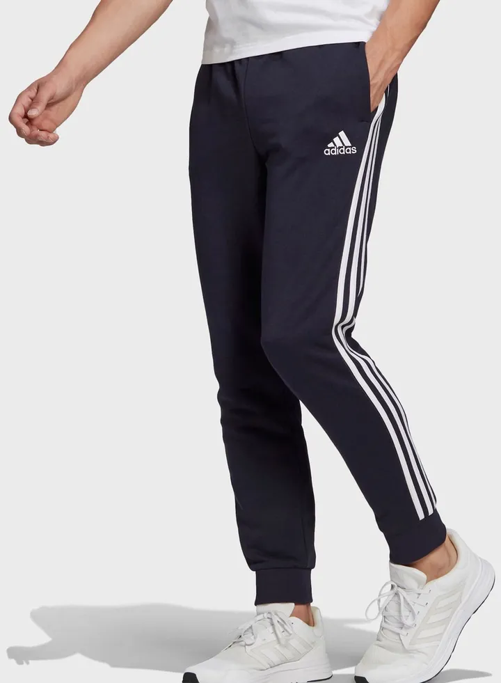 3 Stripe Tapered Cuffed Sweatpants