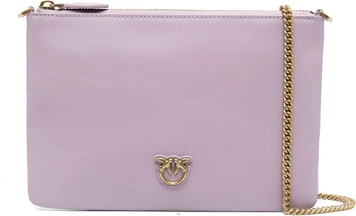 Logo-Plaque Detail Crossbody Bag