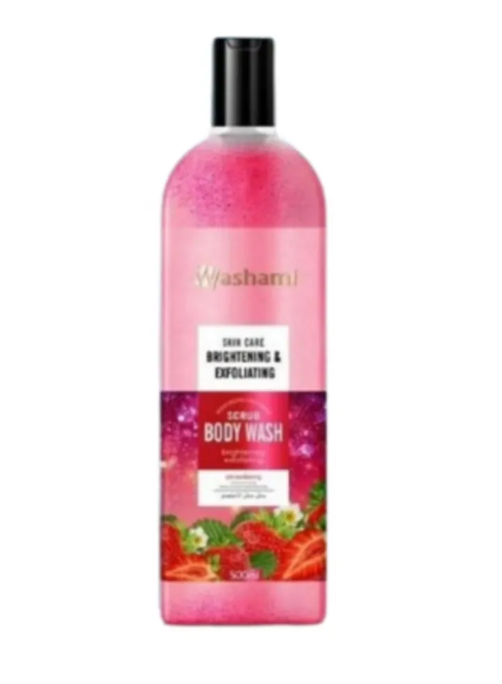 SCRUB WITH BODY WASH strawberry 500ML