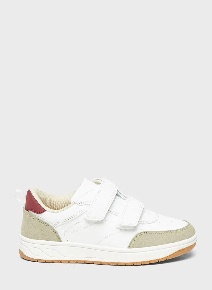 Kids Low Top Velcro Sneakers