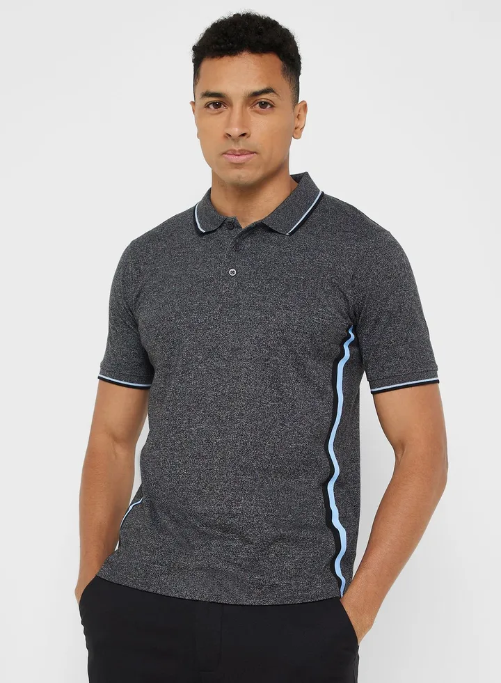 Sports Collar Polo Shirt