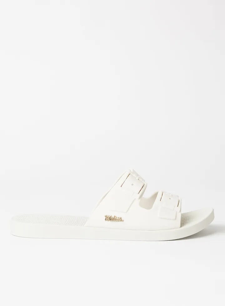 Sun Malibu Flat Sandals White